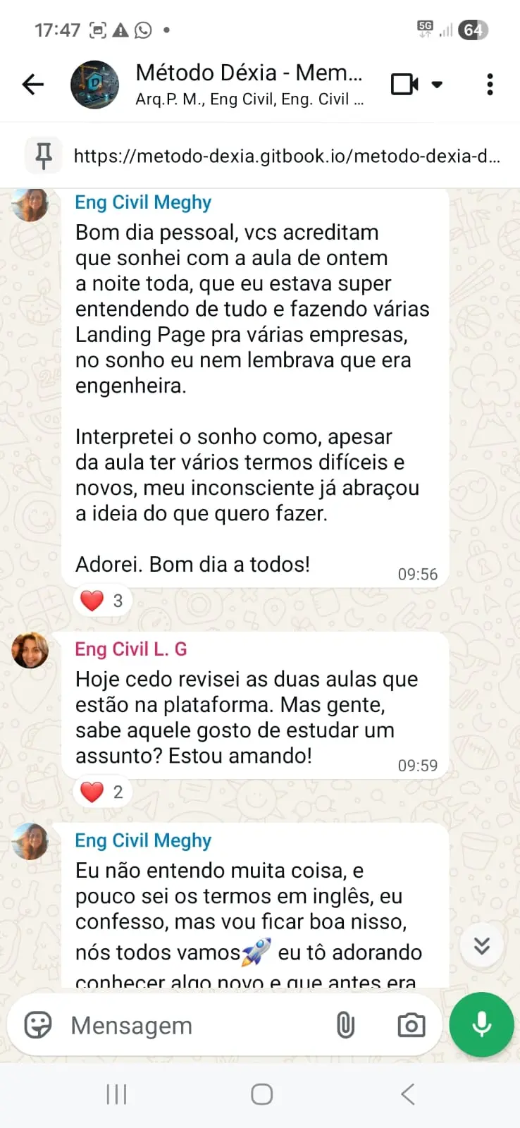 Depoimento via WhatsApp 3